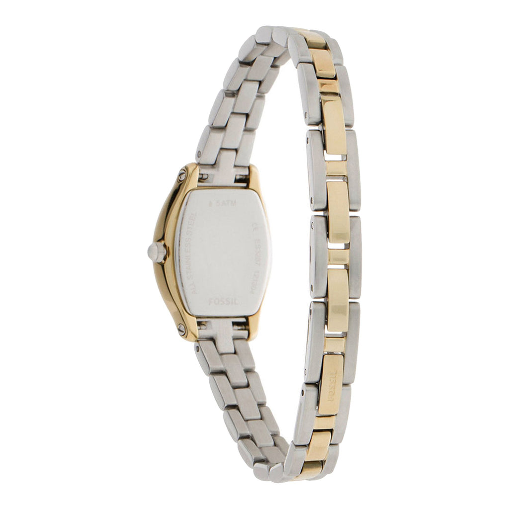 Fossil Molly Silver Dial Two Tone Steel Strap Watch for Women - ES3287 Buy Now By Fossil