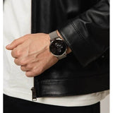 Armani Exchange Cayde Chronograph Black Dial Silver Mesh Strap Watch For Men - AX2714 Buy Now By Armani Exchange