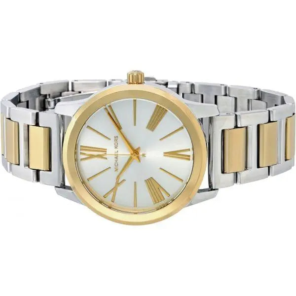 Michael Kors Hartman Quartz White Dial Two Tone Steel Strap Watch For Women - MK3521 Buy Now By Michael Kors