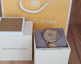 Michael Kors Portia Quartz Gold Dial Gold Steel Strap Watch For Women - MK3886 Buy Now By Michael Kors