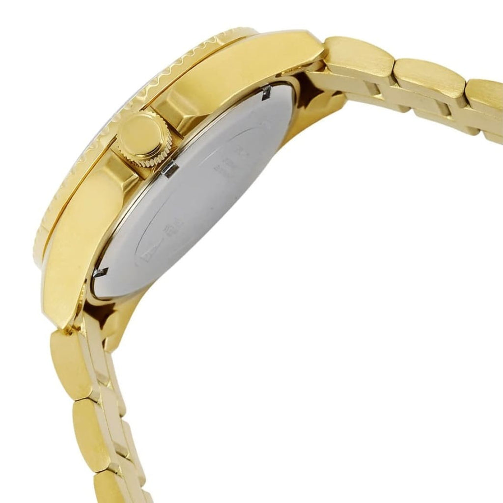 Guess Chaser Multifunction Blue Dial Gold Steel Strap Watch for Men - W0172G5 Buy Now By Guess