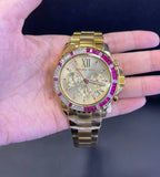 Michael Kors Everest Chronograph Gold Dial Gold Steel Strap Watch for Women - MK5871 Buy Now By Michael Kors