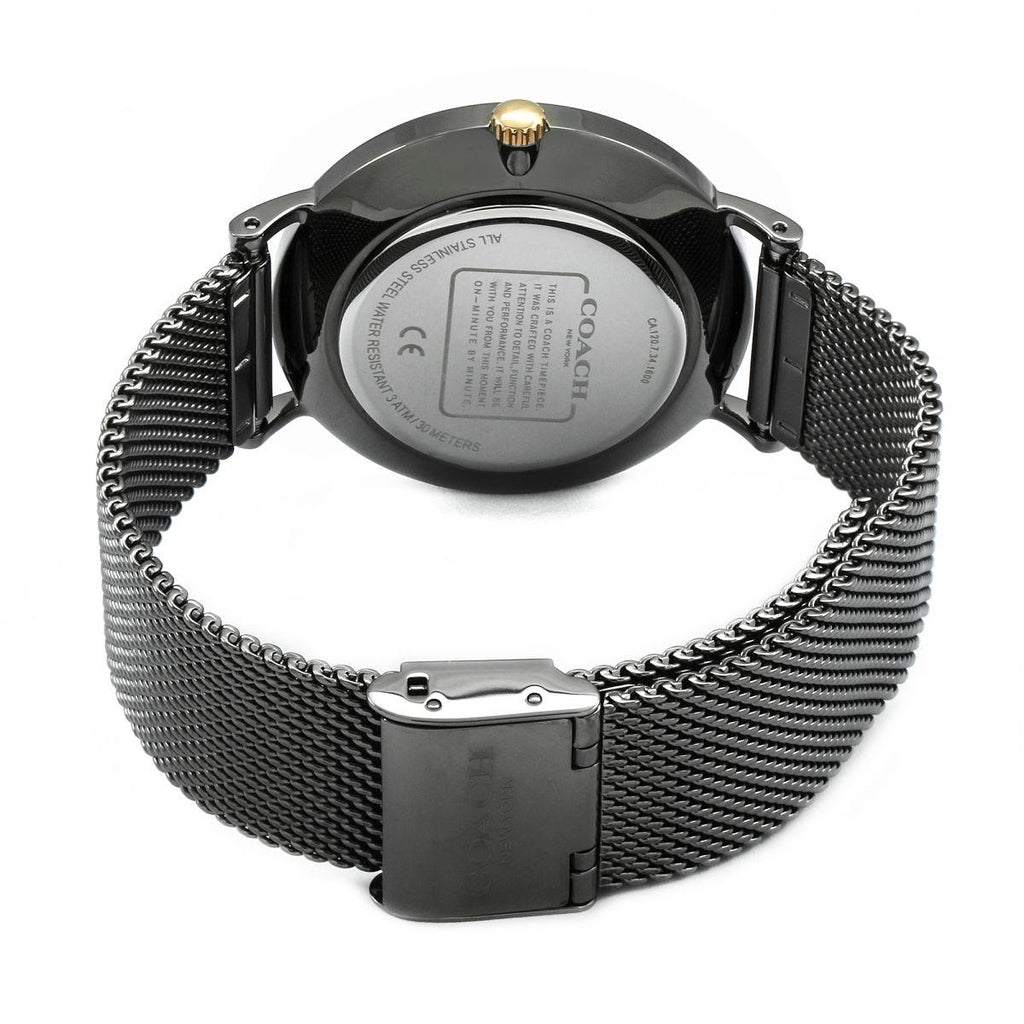 Coach Perry Grey Dial Grey Mesh Bracelet Watch for Women - 14503127 Buy Now By Coach