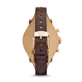 Fossil Boyfriend White Dial Brown Leather Strap Watch for Women - ES3616 Buy Now By Fossil