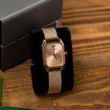 Emporio Armani Joy Quartz Rose Gold Dial Rose Gold Mesh Bracelet Watch For Women - AR11347 Buy Now By Emporio Armani