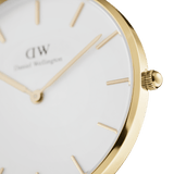 Daniel Wellington Classic Petite Evergold White Dial Gold Mesh Bracelet Watch For Women - DW00100346 Buy Now By Daniel Wellington