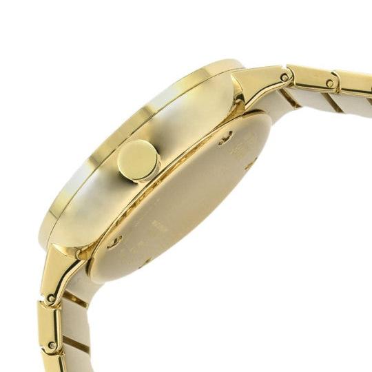 Movado Edge Gold Dial Gold Steel Strap Watch for Women - 3680014 Buy Now By Movado
