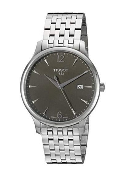 Tissot T Classic Tradition Grey Dial Silver Steel Strap Watch For Men - T063.610.11.067.00 Buy Now By Tissot