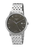Tissot T Classic Tradition Grey Dial Silver Steel Strap Watch For Men - T063.610.11.067.00 Buy Now By Tissot