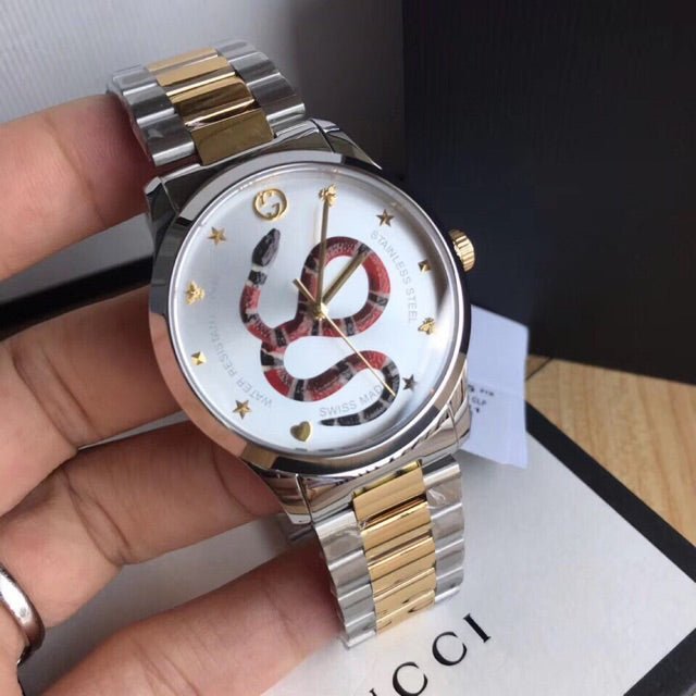 Gucci G Timeless Quartz Silver Dial Silver Steel Strap Watch For Women - YA1264075 Buy Now By Gucci