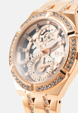 Guess Allara Quartz Rose Gold Dial Rose Gold Steel Strap Watch For Women - GW0604L3 Buy Now By Guess
