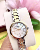 Tissot Flamingo Mother of Pearl White Dial Two Tone Steel Strap Watch For Women - T094.210.22.111.01 Buy Now By Tissot