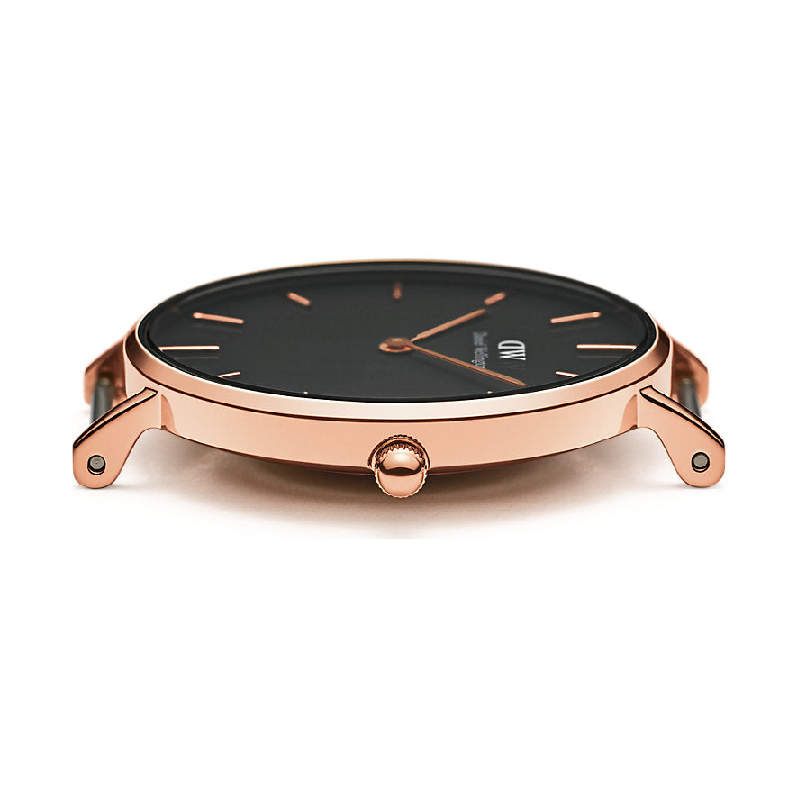 Daniel Wellington Petite St Mawes Black Dial Brown Leather Strap Watch For Women - DW00100169 Buy Now By Daniel Wellington