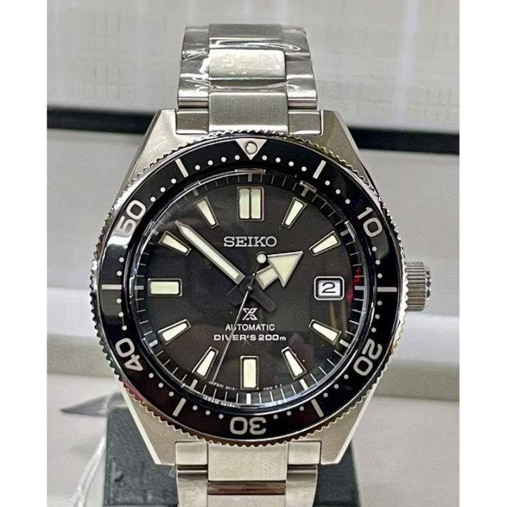 Seiko Prospex Automatic Diver Black Dial Silver Steel Strap Watch For Men - SPB051J1 Buy Now By Seiko