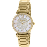 Michael Kors Catlin Mother of Pearl Dial Gold Steel Strap Watch for Women - MK3332 Buy Now By Michael Kors