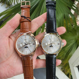 Tommy Hilfiger Oliver Chronograph White Dial Brown Leather Strap Watch for Men - 1791306 Buy Now By Tommy Hilfiger