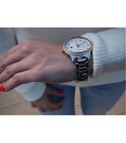 Michael Kors Whitley Analog White Dial Two Tone Steel Strap Watch For Women - MK6228 Buy Now By Michael Kors