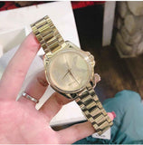 Michael Kors Bradshaw Quartz Gold Dial Gold Steel Strap Watch For Women - MK6555 Buy Now By Michael Kors