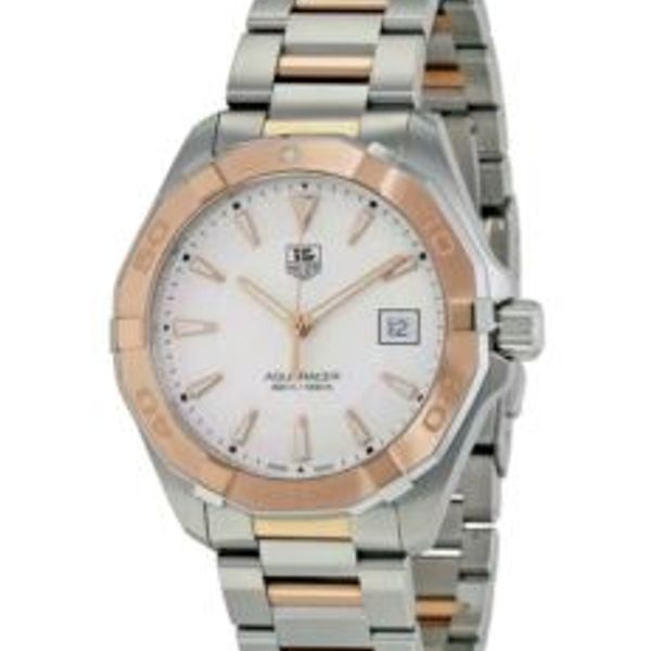 Tag Heuer Aquaracer White Dial Watch for Men - WAY1150.BD0911 Buy Now By Tag Heuer