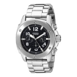 Fossil Modern Machine Black Dial Silver Steel Strap Watch for Men - FS4926 Buy Now By Fossil