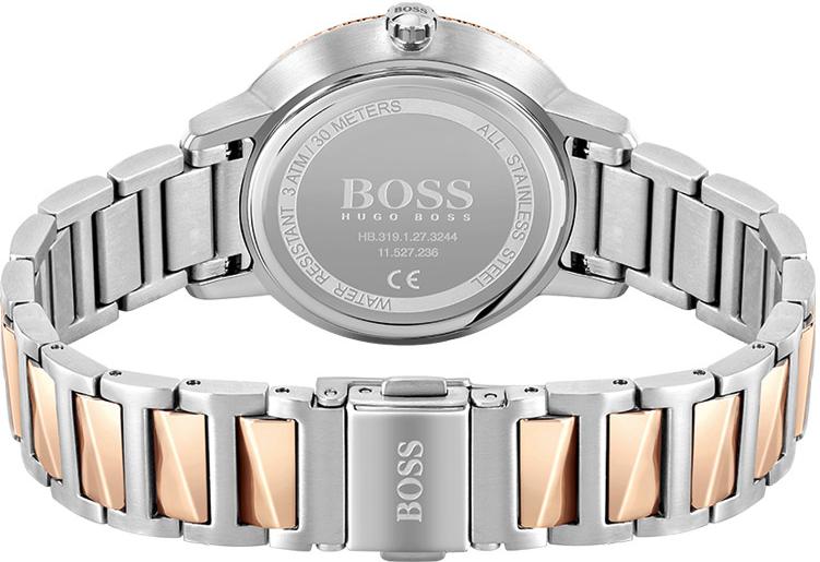 Hugo Boss Signature Silver Dial Two Tone Steel Strap Watch for Women - 1502567 Buy Now By Hugo Boss