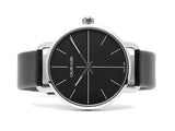Calvin Klein Evan Black Dial Black Leather Strap Watch for Men - K7B211CZ Buy Now By Calvin Klein