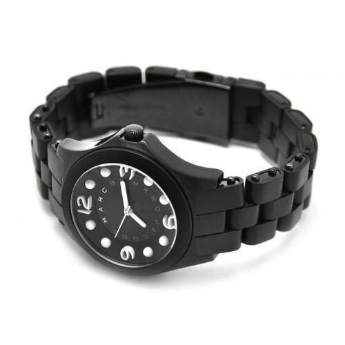Marc Jacobs Pelly Black Dial Black Silicone Strap Watch for Women - MBM2527 Buy Now By Marc Jacobs