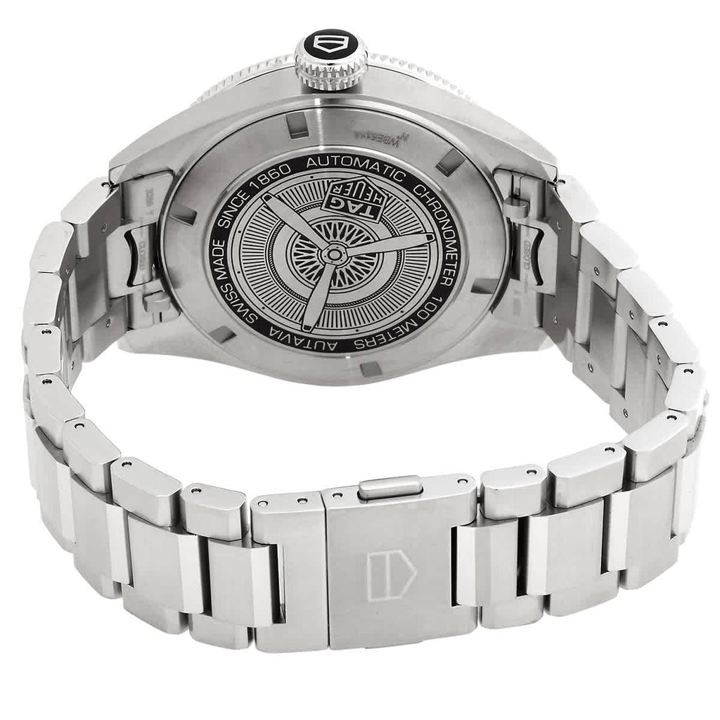 Tag Heuer Autavia Cosc GMT Automatic Blue Dial Silver Steel Strap Watch for Men - WBE511A.BA0650 Buy Now By Tag Heuer