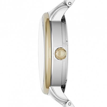 Marc Jacobs Fergus Silver Dial Two Tone Steel Strap Watch for Women - MBM8652 Buy Now By Marc Jacobs