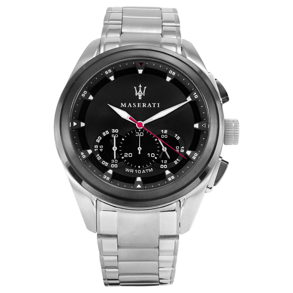 Maserati Traguardo Analog Black Dial Stainless Steel Watch For Men - R8873612015 Buy Now By Maserati