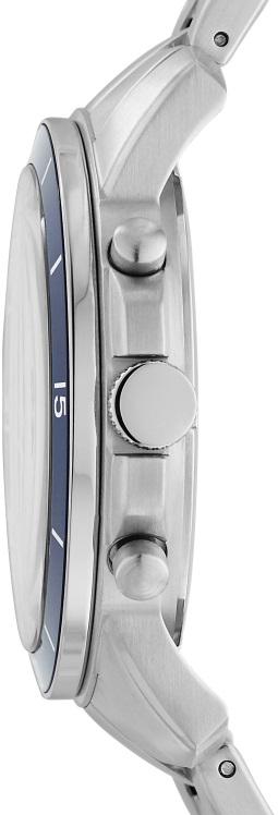 Fossil Grant Sport Chronograph Blue Dial Silver Steel Strap Watch for Men - FS5238 Buy Now By Fossil