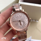 Michael Kors Jaryn Rose Gold Dial Rose Gold Steel Strap Watch for Women - MK3621 Buy Now By Michael Kors