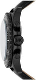 Michael Kors Everest Chronograph Black Dial Black Leather Strap Watch For Men - MK9053 Buy Now By Michael Kors