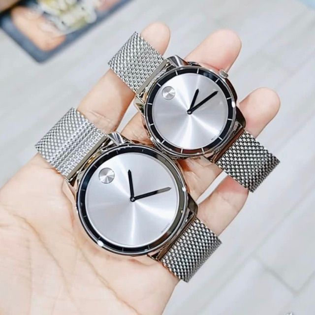 Movado Bold Silver Dial Silver Mesh Bracelet Watch For Women - 3600241 Buy Now By Movado