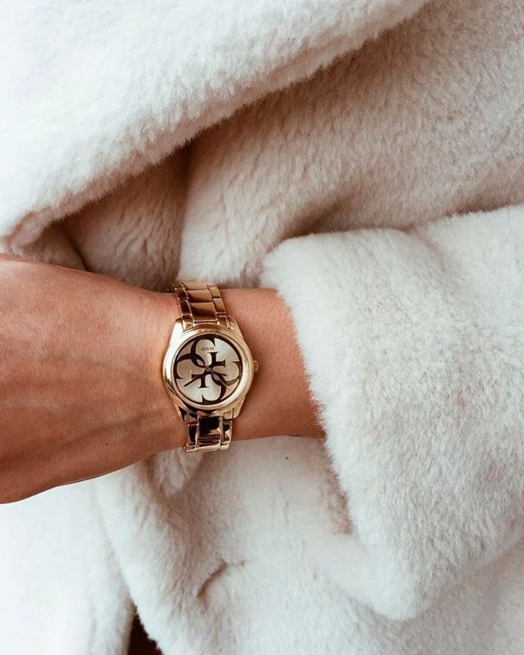 Guess G-Twist Gold Dial Gold Steel Strap Watch for Women - W1082L2 Buy Now By Guess