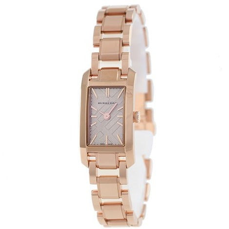 Burberry Heritage Rose Gold Dial Rose Gold Steel Strap Watch For Women - BU9602 Buy Now By Burberry