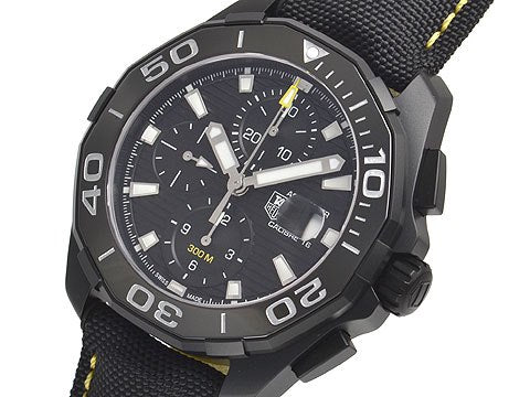 Tag Heuer Aquaracer PVD Black Dial Watch for Men - CAY218A.FC6361 Buy Now By Tag Heuer
