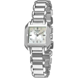 Tissot T Wave Diamonds Mother of Pearl Dial Silver Steel Strap Watch for Women - T02.1.285.74 Buy Now By Tissot