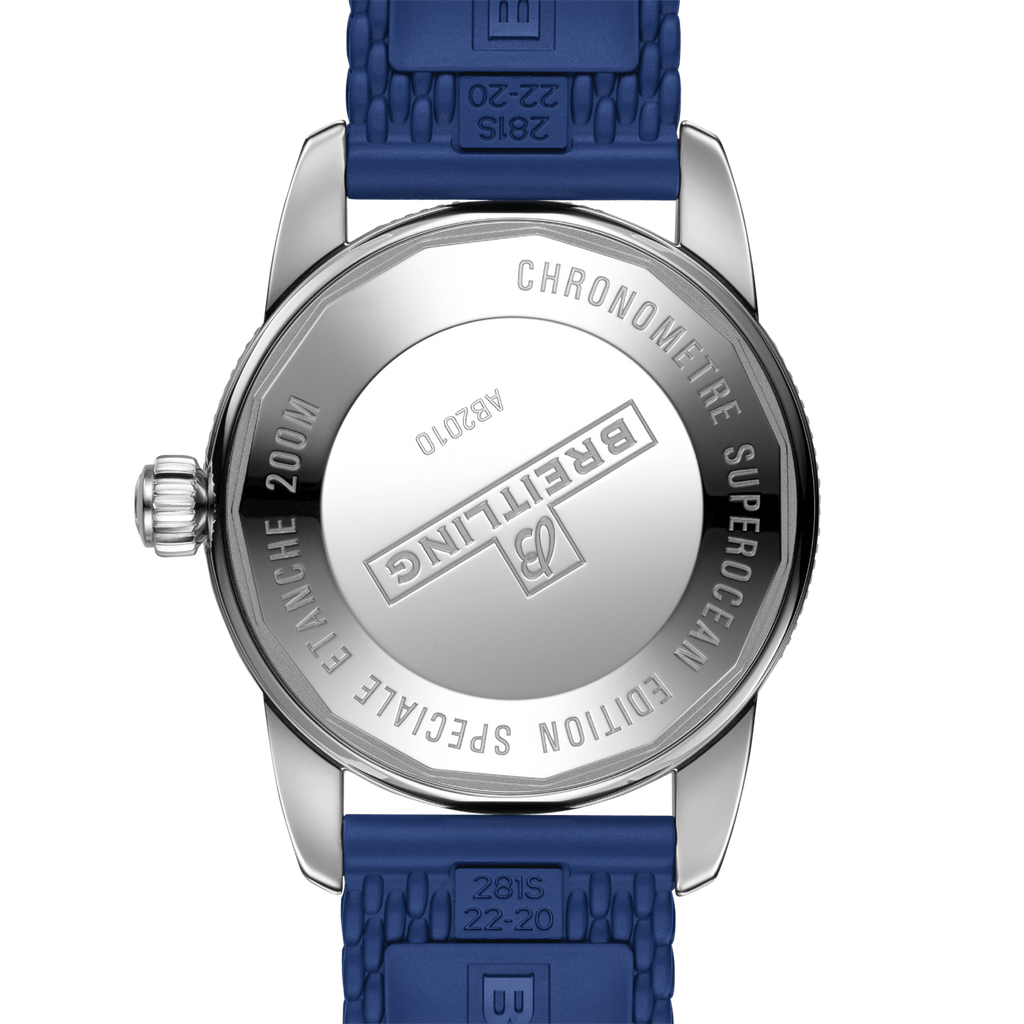 Breitling Superocean Heritage B20 Automatic 42 Blue Dial Blue Mesh Bracelet Watch for Men - AB2010161C1S1 Buy Now By Breitling