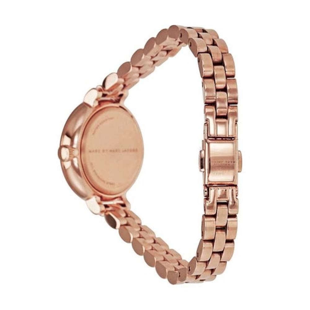 Marc Jacobs Sally White Dial Rose Gold Steel Strap Watch for Women - MBM8643 Buy Now By Marc Jacobs