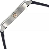 Emporio Armani Kappa White Mother of Pearl Dial Black Leather Strap Watch For Women - AR2509 Buy Now By Emporio Armani