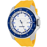 Tommy Hilfiger Windsurf White Dial Yellow Rubber Strap Watch for Men - 1791115 Buy Now By Tommy Hilfiger