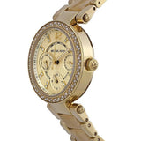 Michael Kors Parker Gold DIal Gold Steel Strap Watch for Women - MK5842 Buy Now By Michael Kors