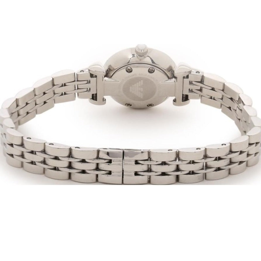 Emporio Armani Gianni T Bar Quartz Silver Dial Silver Steel Strap Watch For Women - AR1935 Buy Now By Emporio Armani