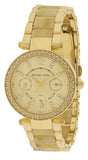 Michael Kors Parker Gold DIal Gold Steel Strap Watch for Women - MK5842 Buy Now By Michael Kors