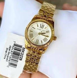 Michael Kors Lexington Quartz Silver Dial Gold Steel Strap Watch For Women - MK3229 Buy Now By Michael Kors