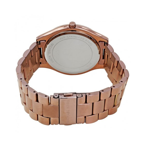 Michael Kors Runway Quartz Brown Dial Brown Steel Strap Watch For Women - MK3418 Buy Now By Michael Kors