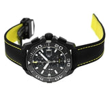 Tag Heuer Aquaracer Chronograph PVD Black Dial Black Nylon Strap Watch for Men - CAY218A.FC6361 Buy Now By Tag Heuer