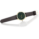 Tommy Hilfiger Hunter Green Dial Brown Leather Strap Watch for Men - 1791607 Buy Now By Tommy Hilfiger