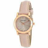 Burberry The City Gold Dial Beige Leather Strap Watch for Women - BU9210 Buy Now By Burberry